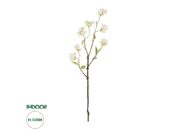 GloboStar® Artificial Garden WHITE CHERRY BLOSSOM BRANCH 21320 Τεχνητό Διακοσμητικό Λευκό Κλαδί Κερασίας Y88cm GloboStar® Artificial Garden WHITE CHERRY BLOSSOM BRANCH 21320 Τεχνητό Διακοσμητικό Λευκό Κλαδί Κερασίας Y88cm