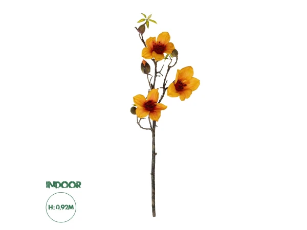 GloboStar® Artificial Garden ORANGE KAPOK BRANCH 21331 Τεχνητό Διακοσμητικό Κλαδί Πορτοκαλί Καποκ Y92cm GloboStar® Artificial Garden ORANGE KAPOK BRANCH 21331 Τεχνητό Διακοσμητικό Κλαδί Πορτοκαλί Καποκ Y92cm