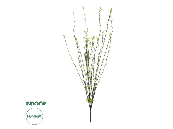 GloboStar® Artificial Garden GREEN WILLOW FLOWER BRANCH 21458 Τεχνητό Διακοσμητικό Κλαδί Λευκή Ιτιά Y86cm GloboStar® Artificial Garden GREEN WILLOW FLOWER BRANCH 21458 Τεχνητό Διακοσμητικό Κλαδί Λευκή Ιτιά Y86cm