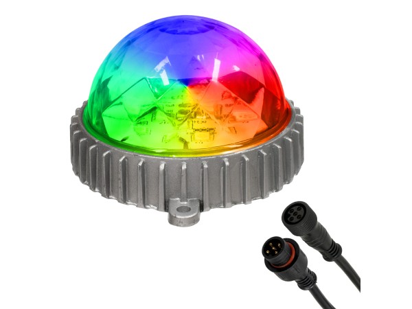 GloboStar® 30547 Ψηφιακό LED Module GENIUS DMX512 Addressable 5W 400 lm 320° DC 24V Αδιάβροχο IP68 RGB Φ12 x Υ7cm GloboStar® 30547 Ψηφιακό LED Module GENIUS DMX512 Addressable 5W 400 lm 320° DC 24V Αδιάβροχο IP68 RGB Φ12 x Υ7cm