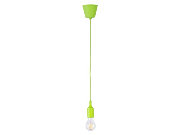 GLOBOSTAR® CABLITO 61557 Μοντέρνο Κρεμαστό Φωτιστικό Οροφής με Ντουί 1 x E27 AC 220-240V IP20 - Πράσινο - Μ4 x Π4 x Υ110cm GLOBOSTAR® CABLITO 61557 Μοντέρνο Κρεμαστό Φωτιστικό Οροφής με Ντουί 1 x E27 AC 220-240V IP20 - Πράσινο - Μ4 x Π4 x Υ110cm