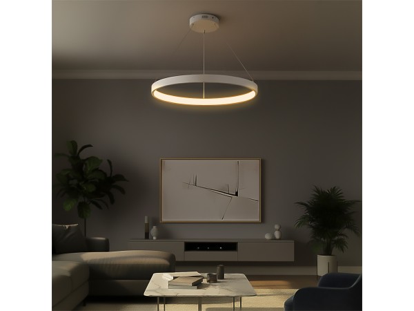 kelvo® NEMESIS KLV-101-0212 Κρεμαστό Φωτιστικό Οροφής LED 67W 6700lm 180° AC 220-240V IP20 Ρυθμιζόμενο Λευκό CCT με Χειριστήριο από 2700K έως 6000K Dimmable - Lumileds SMD Chip - Λευκό Ματ - Μ80 x Π80 x Υ4cm - 3 Χρόνια Εγγύηση kelvo® NEMESIS KLV-101-0212 Κρεμαστό Φωτιστικό Οροφής LED 67W 6700lm 180° AC 220-240V IP20 Ρυθμιζόμενο Λευκό CCT με Χειριστήριο από 2700K έως 6000K Dimmable - Lumileds SMD Chip - Λευκό Ματ - Μ80 x Π80 x Υ4cm - 3 Χρόνια Εγγύηση