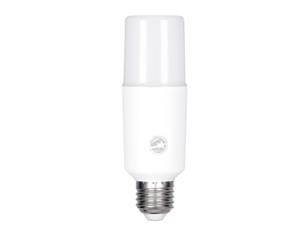 GLOBOSTAR® STICK 60058 Λάμπα E27 LED 14W 1582lm 260° AC 220-240V Αδιάβροχο IP54 Φυσικό Λευκό 4500K - Lumileds SMD Chip - Λευκό Γαλακτερό - Μ4.5 x Π4.5 x Υ13.7cm - 3 Χρόνια Εγγύηση