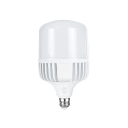 GLOBOSTAR® HIGHBAY 60063 Λάμπα E27 LED 50W 5000lm 260° AC 220-240V Αδιάβροχο IP54 Ψυχρό Λευκό 6000K - Lumileds SMD Chip - Λευκό Γαλακτερό - Μ12 x Π12 x Υ20cm - 3 Χρόνια Εγγύηση