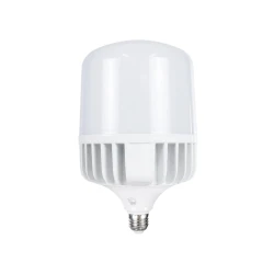 GLOBOSTAR® HIGHBAY 60067 Λάμπα E27 LED 58W 6790lm 260° AC 220-240V Αδιάβροχο IP44 Φυσικό Λευκό 4500K - Lumileds SMD Chip - Λευκό Γαλακτερό - Μ15 x Π15 x Υ24cm - 3 Χρόνια Εγγύηση