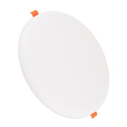 GLOBOSTAR® PANELEON 60192 Χωνευτό Panel Οροφής με Σύστημα Ρυθμιζόμενης Τρύπας Κοπής LED 33W 3492lm 180° AC 220-240V IP20 Φυσικό Λευκό 4500K - Lumileds SMD Chip & TÜV SÜD Driver - Λευκό Γαλακτερό - Μ22.2 x Π22.2 x Υ2cm / Q3.5cm έως Q20.5cm - 3 Χρόνια Εγγύη
