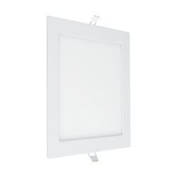 GLOBOSTAR® PANELO 60199 Χωνευτό Panel Οροφής LED 20W 2060lm 120° AC 220-240V IP20 Θερμό Λευκό 2700K - Lumileds SMD Chip & TÜV SÜD Driver - Λευκό Γαλακτερό - Μ22.5 x Π22.5 x Υ1.9cm / Q20 x 20cm - 3 Χρόνια Εγγύηση
