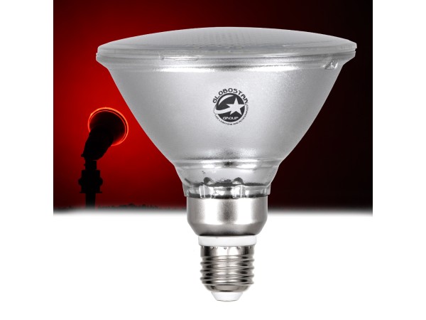 GLOBOSTAR® GARDENPAR 60229 Σποτ E27 PAR38 Σκληρού Υάλου LED 18W 900lm 60° AC 220-240V Αδιάβροχο IP65 Κόκκινο - Μ12 x Π12 x Υ13cm - 3 Χρόνια Εγγύηση GLOBOSTAR® GARDENPAR 60229 Σποτ E27 PAR38 Σκληρού Υάλου LED 18W 900lm 60° AC 220-240V Αδιάβροχο IP65 Κόκκινο - Μ12 x Π12 x Υ13cm - 3 Χρόνια Εγγύηση