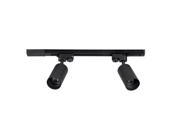 GLOBOSTAR® LEO 60354 Μοντέρνο Φωτιστικό Οροφής με Ντουί 2 x GU10 AC 220-240V IP20 - Μαύρο - Μ50.5 x Π6 x Υ20cm GLOBOSTAR® LEO 60354 Μοντέρνο Φωτιστικό Οροφής με Ντουί 2 x GU10 AC 220-240V IP20 - Μαύρο - Μ50.5 x Π6 x Υ20cm