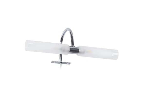 GLOBOSTAR® FLORA 60414 Μοντέρνο Φωτιστικό Τοίχου - Απλίκα Καθρέπτη Μπάνιου με Ντουί 2 x G9 AC 220-240V IP44 - Νίκελ Χρώμιο - Μ31 x Π13 x Υ12cm GLOBOSTAR® FLORA 60414 Μοντέρνο Φωτιστικό Τοίχου - Απλίκα Καθρέπτη Μπάνιου με Ντουί 2 x G9 AC 220-240V IP44 - Νίκελ Χρώμιο - Μ31 x Π13 x Υ12cm