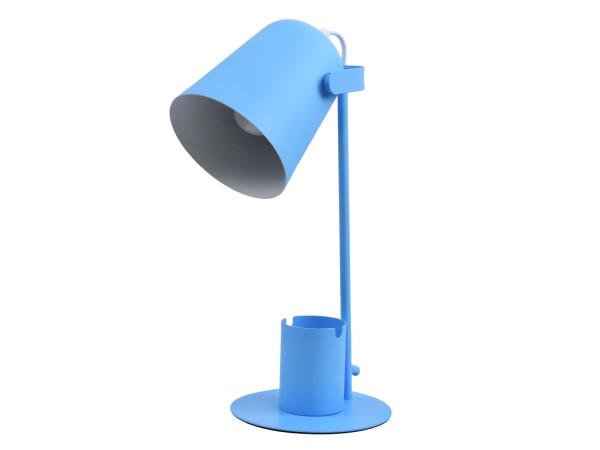 GLOBOSTAR® PENCASE 61568 Μοντέρνο Επιτραπέζιο Φωτιστικό Πορτατίφ με Ντουί 1 x E27 AC 220-240V IP20 - Μπλε - Μ12 x Π15 x Υ38cm GLOBOSTAR® PENCASE 61568 Μοντέρνο Επιτραπέζιο Φωτιστικό Πορτατίφ με Ντουί 1 x E27 AC 220-240V IP20 - Μπλε - Μ12 x Π15 x Υ38cm