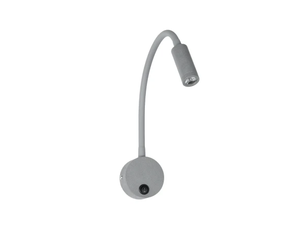 GLOBOSTAR® GOOSE 61689 Μοντέρνο Φωτιστικό Τοίχου - Απλίκα Ξενοδοχείου Reading Light LED 3W 300lm 36° AC 220-240V IP20 Θερμό Λευκό 2700K - CREE XPE Chip & TÜV SÜD Driver - Γκρι Ανθρακί Ματ - Μ6.5 x Π15 x Υ24.5cm - 3 Χρόνια Εγγύηση GLOBOSTAR® GOOSE 61689 Μοντέρνο Φωτιστικό Τοίχου - Απλίκα Ξενοδοχείου Reading Light LED 3W 300lm 36° AC 220-240V IP20 Θερμό Λευκό 2700K - CREE XPE Chip & TÜV SÜD Driver - Γκρι Ανθρακί Ματ - Μ6.5 x Π15 x Υ24.5cm - 3 Χρόνια Εγγύηση