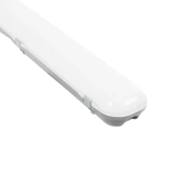 GLOBOSTAR® SMARTGROUP 61702 Γραμμικό Βιομηχανικό Φωτιστικό Tri-Proof Τεχνολογίας Smart Group Linkable Control System 2.4Ghz με Αισθητήρα Κίνησης Microwave LED 48W 6000lm 120° AC 220-240V Αδιάβροχο IP65 Φυσικό Λευκό 5000K - Lumileds SMD Chip & TÜV SÜD Driv