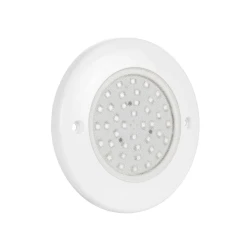 GLOBOSTAR® POOLARTY 61718 Υποβρύχιο Φωτιστικό για Σιντριβάνια/Πισίνες LED 8W 560lm 120° DC 12V Αδιάβροχο IP68 RGB Dimmable - Bridgelux SMD Chip - 1m VDE Rubber Καλώδιο - Μ13 x Π13 x Υ2cm - 3 Χρόνια Εγγύηση