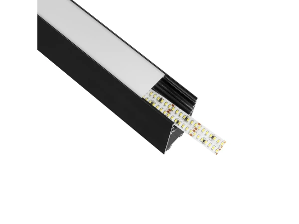 GLOBOSTAR® ALP-LINEAR LUMILINE 61764-3M Επιφανειακό / Κρεμαστό / Επιτοίχιο Προφίλ Αλουμινίου με Λευκό Γαλακτερό Πατητό Κάλυμμα για Ταινίες LED IP20 - Μαύρο Ματ - Μ300 x Π3.5 x Υ7cm GLOBOSTAR® ALP-LINEAR LUMILINE 61764-3M Επιφανειακό / Κρεμαστό / Επιτοίχιο Προφίλ Αλουμινίου με Λευκό Γαλακτερό Πατητό Κάλυμμα για Ταινίες LED IP20 - Μαύρο Ματ - Μ300 x Π3.5 x Υ7cm
