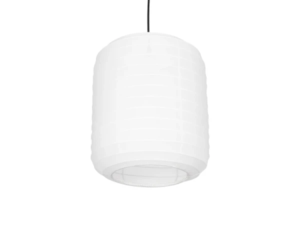 GLOBOSTAR® ROMINA 62000 Μοντέρνο Κρεμαστό Φωτιστικό Οροφής με Ντουί 1 x E27 AC 220-240V IP20 - Λευκό - Μ30 x Π30 x Υ37cm