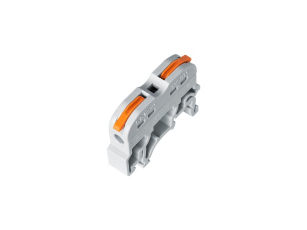 GloboStar® FAST-CONNECT 69904 Μονή Κλέμα Ράγας Ταχείας Σύνδεσης & Διακλάδωσης Καλωδίων για Ηλεκτρολογικούς Πίνακες - 1 x Είσοδος & 1 x Έξοδος με Συμβατή Διατομή Καλωδίων 0.2mm² έως 4mm² - 600V 32A Max - Μ4.5 x Π1 x Υ3.2cm - Γκρι & Πορτοκαλί - Πακέτο 10 Τε GloboStar® FAST-CONNECT 69904 Μονή Κλέμα Ράγας Ταχείας Σύνδεσης & Διακλάδωσης Καλωδίων για Ηλεκτρολογικούς Πίνακες - 1 x Είσοδος & 1 x Έξοδος με Συμβατή Διατομή Καλωδίων 0.2mm² έως 4mm² - 600V 32A Max - Μ4.5 x Π1 x Υ3.2cm - Γκρι & Πορτοκαλί - Πακέτο 10 Τε