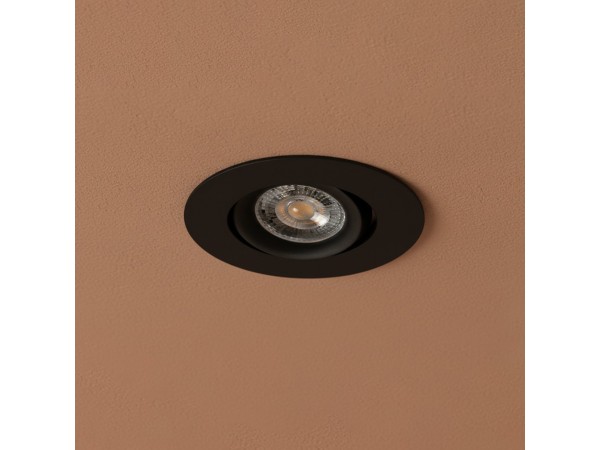 kelvo® OMEGA KLV-101-0036 Χωνευτό Κινούμενο Φωτιστικό Downlight Σποτ για Λάμπα MR16 με Ντουί GU10 AC 220-240V IP20 - Μαύρο Ματ - Μ10.5 x Π10.5 x Υ2.2cm / Q7.5cm kelvo® OMEGA KLV-101-0036 Χωνευτό Κινούμενο Φωτιστικό Downlight Σποτ για Λάμπα MR16 με Ντουί GU10 AC 220-240V IP20 - Μαύρο Ματ - Μ10.5 x Π10.5 x Υ2.2cm / Q7.5cm