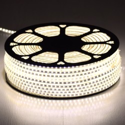 GLOBOSTAR® EPISLIM 70501 Ταινία LED 12W/m 1140lm/m 120° DC 220-240V Αδιάβροχη IP65 96 x SMD2835 Chip/m Φυσικό Λευκό 4500K Dimmable - Epistar SMD Chip - Μ100 x Π1 x Υ0.5cm - 3 Χρόνια Εγγύηση