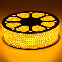 GLOBOSTAR® EPISLIM 70503 Ταινία LED 12W/m 1020lm/m 120° DC 220-240V Αδιάβροχη IP65 96 x SMD2835 Chip/m Ultra Θερμό Λευκό 2200K Dimmable - Epistar SMD Chip - Μ100 x Π1 x Υ0.5cm - 3 Χρόνια Εγγύηση