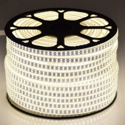 GLOBOSTAR® EPIWIDE 70511 Ταινία LED 24W/m 2280lm/m 120° DC 220-240V Αδιάβροχη IP65 180 x SMD2835 Chip/m Φυσικό Λευκό 4500K Dimmable - Epistar SMD Chip - M100 x Π1.6 x Υ0.7cm - 3 Χρόνια Εγγύηση