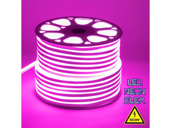 GLOBOSTAR® NEOVALE 70567 Ταινία Neon Flex LED 12W/m 600lm/m 120° DC 24V Αδιάβροχο IP65 120 x SMD2835 Chip/m Ροζ Dimmable - Sanan SMD Chip - Μ100 x Π0.8 x Υ1.6cm - 3 Χρόνια Εγγύηση GLOBOSTAR® NEOVALE 70567 Ταινία Neon Flex LED 12W/m 600lm/m 120° DC 24V Αδιάβροχο IP65 120 x SMD2835 Chip/m Ροζ Dimmable - Sanan SMD Chip - Μ100 x Π0.8 x Υ1.6cm - 3 Χρόνια Εγγύηση