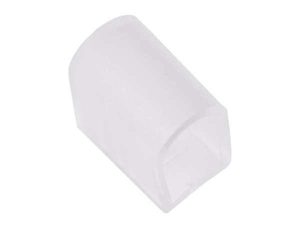 GLOBOSTAR® NEOVALE-A 70615 Τερματική Τάπα για Neon Flex LED Αδιάβροχο IP65 - Διάφανο - Μ1.8 x Π1.5 x Υ1cm