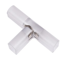 GLOBOSTAR® NEOVALE-A 70620 T Σύνδεσμος για Neon Flex LED Αδιάβροχο IP65 - Διάφανο - Μ6.6 x Π3.8 x Υ1.9cm