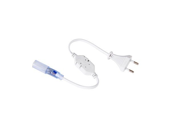 GLOBOSTAR® LIGHTUBE-AB 70652 Μεταλλάκτης Τροφοδοσίας 2A 460W AC 220-240V σε DC 220-240V για έως 100 Μέτρα Φωτοσωλήνα LED Αδιάβροχο IP65 - Λευκό - Μ40.5 x Π2.5 x Υ1.5cm - 2 Χρόνια Εγγύηση