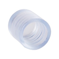 GLOBOSTAR® LIGHTUBE-AB 70655 Τερματική Τάπα για Φωτοσωλήνα LED Αδιάβροχο IP65 - Διάφανο - Μ1.5 x Π1.3 x Υ1.3cm