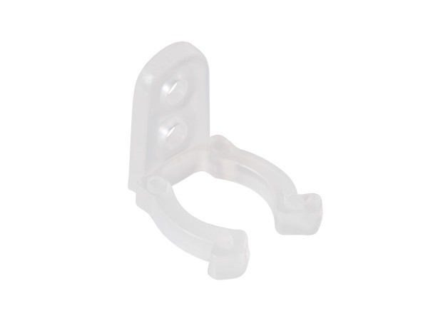 GLOBOSTAR® LIGHTUBE-AB 70664 Βάση Στήριξης για Φωτοσωλήνα LED Αδιάβροχο IP65 - Διάφανο - Μ1.5 x Π1.8 x Υ1.7cm