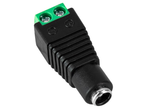 GLOBOSTAR® STRIPDC 70703 Ταχυσύνδεσμος DC Jack 5.5x2.1mm Θηλυκός σε Κλέμα IP20 - Μαύρο - Μ3.7 x Π1.4 x Υ1.2cm GLOBOSTAR® STRIPDC 70703 Ταχυσύνδεσμος DC Jack 5.5x2.1mm Θηλυκός σε Κλέμα IP20 - Μαύρο - Μ3.7 x Π1.4 x Υ1.2cm