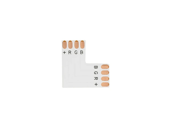 GLOBOSTAR® STRIPCON 70706 L Σύνδεσμος για Ταινία LED RGB 10mm σε 10mm IP20 - Λευκό - Μ2 x Π2 x Υ0.1cm GLOBOSTAR® STRIPCON 70706 L Σύνδεσμος για Ταινία LED RGB 10mm σε 10mm IP20 - Λευκό - Μ2 x Π2 x Υ0.1cm