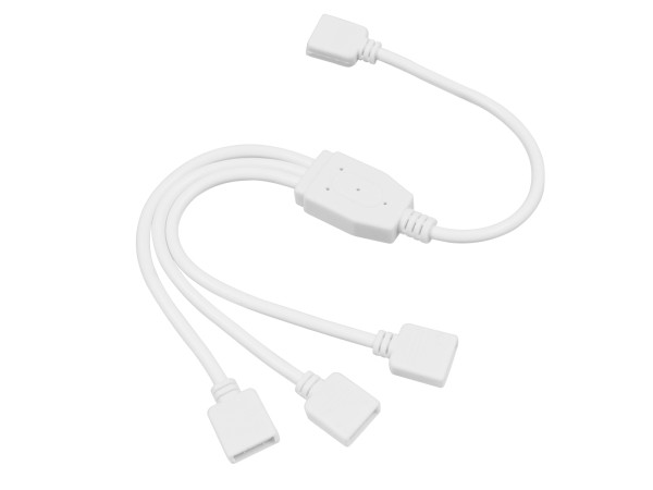 GLOBOSTAR® STRIPCON 70727 Ταχυσύνδεσμος 4 Pin για Ταινία LED RGB σε 3 x 4 Pin Θηλυκούς Σύνδεσμους IP20 - Λευκό - Μ30 x Π1.8 x Υ0.9cm GLOBOSTAR® STRIPCON 70727 Ταχυσύνδεσμος 4 Pin για Ταινία LED RGB σε 3 x 4 Pin Θηλυκούς Σύνδεσμους IP20 - Λευκό - Μ30 x Π1.8 x Υ0.9cm