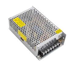 GLOBOSTAR® LUMIVOLT 73045 Τροφοδοτικό/Μετασχηματιστής PELV 200W 8.3A DC 24V IP20 - AC 220-240V σε DC 24V / Ρυθμιζόμενo από DC 22.5V έως DC 25.5V - Μ20 x Π10 x Υ4.2cm - 3 Χρόνια Εγγύηση