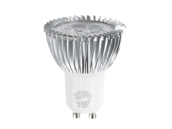 GLOBOSTAR® TRIBOO 76041 Σποτ GU10 MR16 LED 3W 280lm 45° AC 220-240V IP20 Φυσικό Λευκό 4500K Dimmable - Μ5 x Π5 x Υ5.5cm - 3 Χρόνια Εγγύηση