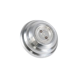 GLOBOSTAR® G4BACK 76116 Λάμπα G4 LED 2W 150lm 120° DC 12V IP20 Μπλε Dimmable - Sanan COB Chip - Back Pin - Μ2.5 x Π2.5 x Υ0.9cm - 2 Χρόνια Εγγύηση