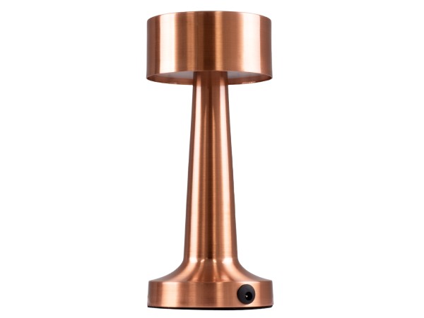 GloboStar® BELLA 76505 Επαναφορτιζόμενο Επιτραπέζιο Φωτιστικό Πορτατίφ LED 1.5W 105lm 120° DC 5V IP44 Θερμό Λευκό 2700K Dimmable Χάλκινο Αλουμίνιο - Μ9 x Π9 x Υ21cm - 2 Xρόνια Εγγύηση GloboStar® BELLA 76505 Επαναφορτιζόμενο Επιτραπέζιο Φωτιστικό Πορτατίφ LED 1.5W 105lm 120° DC 5V IP44 Θερμό Λευκό 2700K Dimmable Χάλκινο Αλουμίνιο - Μ9 x Π9 x Υ21cm - 2 Xρόνια Εγγύηση