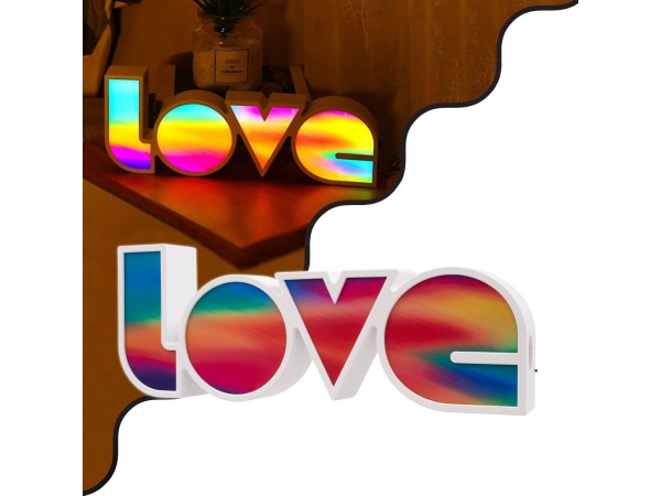 GLOBOSTAR® LOVE BOMBING 76553 Μοντέρνο Επιτραπέζιο Φωτιστικό Πορτατίφ LED 2W 120lm 180° DC 4.5V με Μπαταρίες 3xAAA IP20 Ψυχρό Λευκό 6000K - Πολύχρωμο - Μ36 x Π13.5 x Υ4.8cm - 2 Χρόνια Εγγύηση GLOBOSTAR® LOVE BOMBING 76553 Μοντέρνο Επιτραπέζιο Φωτιστικό Πορτατίφ LED 2W 120lm 180° DC 4.5V με Μπαταρίες 3xAAA IP20 Ψυχρό Λευκό 6000K - Πολύχρωμο - Μ36 x Π13.5 x Υ4.8cm - 2 Χρόνια Εγγύηση