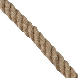 GLOBOSTAR® DECOCABLE 77646 Τριχιά Στριφτό Καλώδιο 3 x 0.75mm² IP20 - Μπεζ - Μ100 x Π2.4 x Υ2.4cm