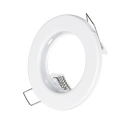 GLOBOSTAR® ORO 77807 Χωνευτή Βάση για Σποτ MR16 με Ντουί GU10/GU5.3 IP20 - Λευκό - Μ8.3 x Π8.3 x Υ3.1cm / Q6cm
