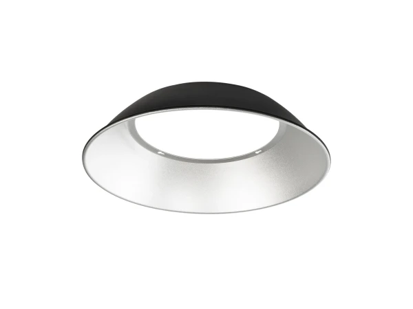GloboStar® 61503 Κάτοπτρο Αλουμινίου Reflector Μετατροπής 50° για Επαγγελματική Καμπάνα UFO High Bay - Μ31.5 x Π31.5 x Υ7cm