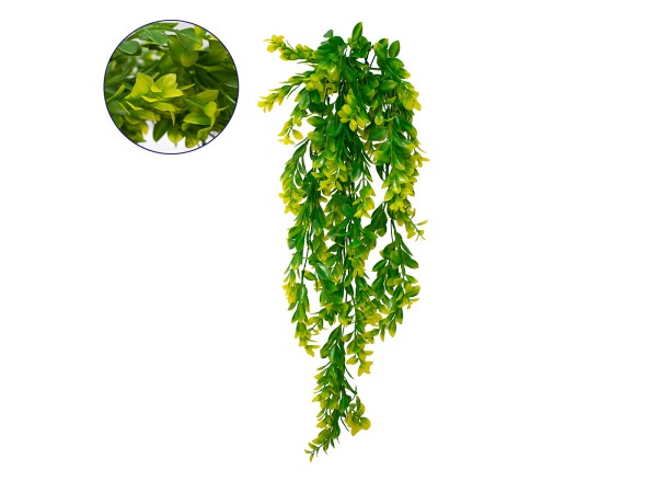 GLOBOSTAR® MYRTLE 78059 Τεχνητό Κρεμαστό Φυτό Μυρτιά - Πράσινο & Κίτρινο - Μ30 x Π10 x Υ80cm GLOBOSTAR® MYRTLE 78059 Τεχνητό Κρεμαστό Φυτό Μυρτιά - Πράσινο & Κίτρινο - Μ30 x Π10 x Υ80cm