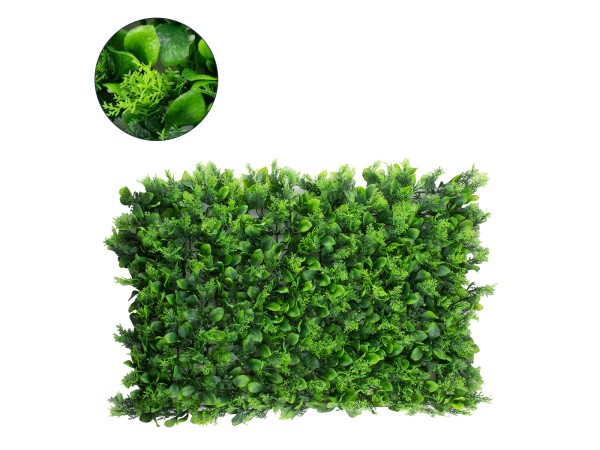 GloboStar® 78426 Artificial - Συνθετικό Τεχνητό Διακοσμητικό Πάνελ Φυλλωσιάς - Κάθετος Κήπος Λέιλαντ - Πράσινο Μ60 x Υ40 x Π9cm GloboStar® 78426 Artificial - Συνθετικό Τεχνητό Διακοσμητικό Πάνελ Φυλλωσιάς - Κάθετος Κήπος Λέιλαντ - Πράσινο Μ60 x Υ40 x Π9cm