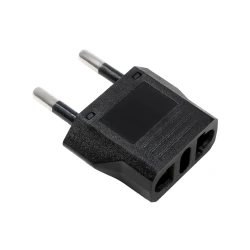GLOBOSTAR® PLUGGO 78957 Αντάπτορας/Μετατροπέας από Αμερικάνικη Πρίζα σε Ευρωπαϊκή AC 220-240V IP20 - Μ3.5 x Π1.4 x Υ4.2cm