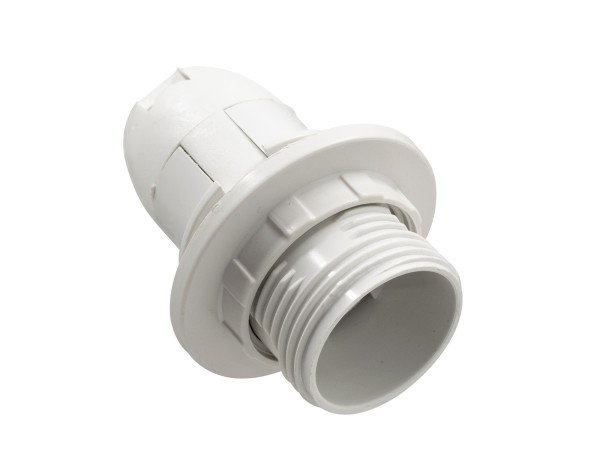 GLOBOSTAR® LAMPHOLDER 78962 Ντουί E14 με Ροδέλα IP20 Λευκό - Μ4.5 x Π4.5 x Υ5.6cm GLOBOSTAR® LAMPHOLDER 78962 Ντουί E14 με Ροδέλα IP20 Λευκό - Μ4.5 x Π4.5 x Υ5.6cm