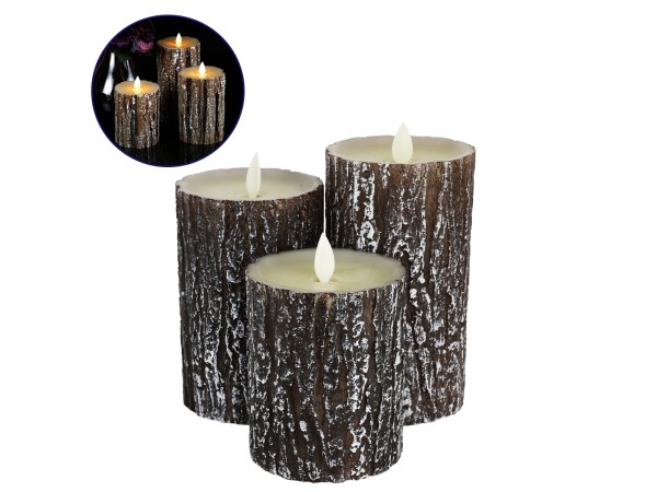 GLOBOSTAR® EVERFLAME 79562 Διακοσμητικό Κερί Παραφίνης με Εφέ Κινούμενης Φλόγας & IR Ασύρματο Χειριστήριο LED 0.5W 25lm 120° DC 3V με 2xAA Μπαταρίες IP20 Θερμό Λευκό 2700K Dimmable - Μ7.5 x Π7.5 x Υ15cm - Πακέτο 3 Τεμαχίων - 1 Χρόνο Εγγύηση GLOBOSTAR® EVERFLAME 79562 Διακοσμητικό Κερί Παραφίνης με Εφέ Κινούμενης Φλόγας & IR Ασύρματο Χειριστήριο LED 0.5W 25lm 120° DC 3V με 2xAA Μπαταρίες IP20 Θερμό Λευκό 2700K Dimmable - Μ7.5 x Π7.5 x Υ15cm - Πακέτο 3 Τεμαχίων - 1 Χρόνο Εγγύηση
