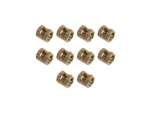 GLOBOSTAR® PIPEADAPT 79593 Μεταλλικός DIY Σύνδεσμος για Ολόπασους Σωλήνες Φωτιστικών - Μ1.3 x Π1.3 x Υ1.5cm - Πακέτο 10 Τεμαχίων