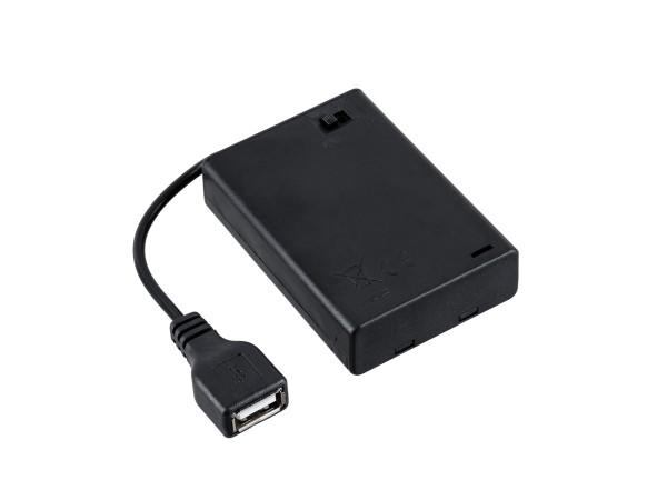 GLOBOSTAR® USBGARLAND 79791 Κουτί Τροφοδοσίας με USB & Διακόπτη On/Off για Γιρλάντες LED DC 5V με 3xAA Μπαταρίες IP44 - Μαύρο - Μ6.8 x Π4.8 x Υ1.8cm GLOBOSTAR® USBGARLAND 79791 Κουτί Τροφοδοσίας με USB & Διακόπτη On/Off για Γιρλάντες LED DC 5V με 3xAA Μπαταρίες IP44 - Μαύρο - Μ6.8 x Π4.8 x Υ1.8cm