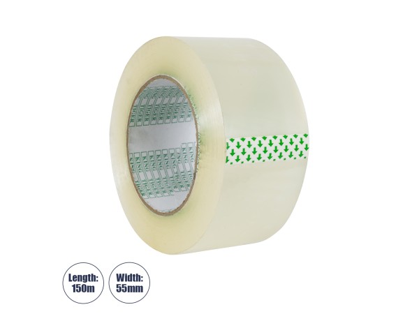GLOBOSTAR® PACKAGING 79953 Αυτοκόλλητη Ταινία Συσκευασίας Υψηλής Ποιότητας Φάρδους 5.5cm & Μήκους 150 Μέτρων - Διάφανο - Μ15000 x Π5.5 x Υ0.01cm GLOBOSTAR® PACKAGING 79953 Αυτοκόλλητη Ταινία Συσκευασίας Υψηλής Ποιότητας Φάρδους 5.5cm & Μήκους 150 Μέτρων - Διάφανο - Μ15000 x Π5.5 x Υ0.01cm